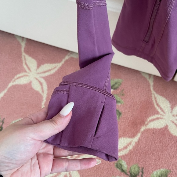 Lululemon define jacket color purple size 6. - Picture 3 of 5